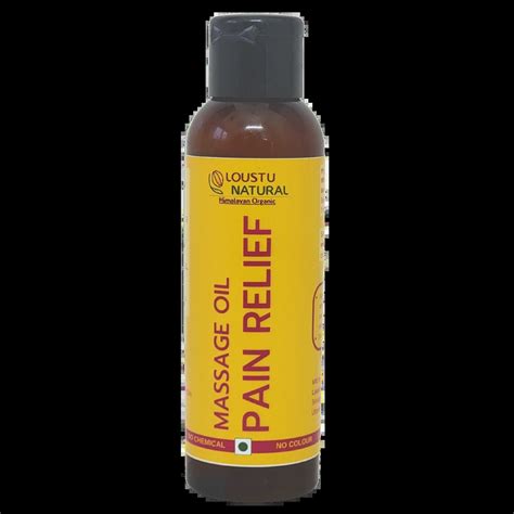 Buy Massage Oil Pain Relief Online From Loustu Natural