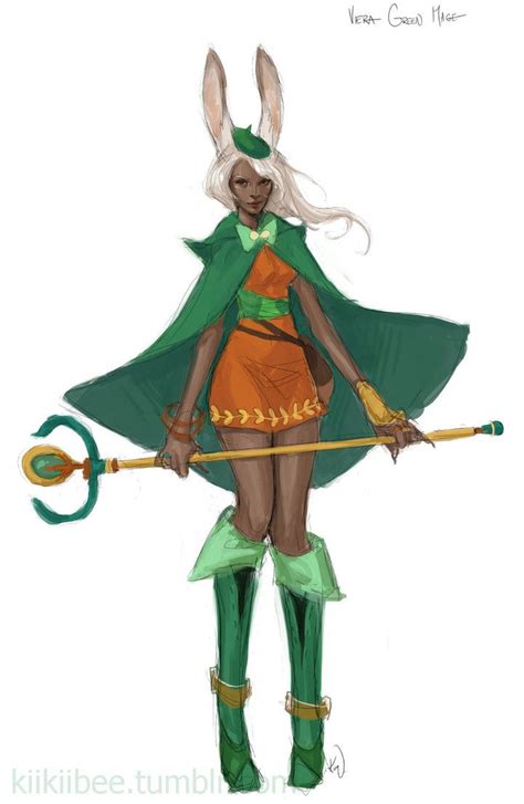 Viera Green Mage By Kiikii Sempai On Deviantart Artofit