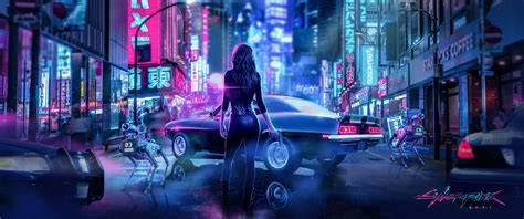 “We Have A City to Burn” Cyberpunk 2077 Speed Art – Free Wallpaper ...