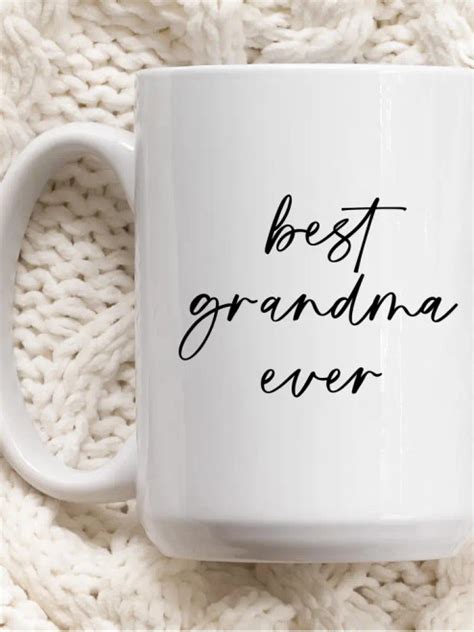 Best Grandma Ever Coffee Mug