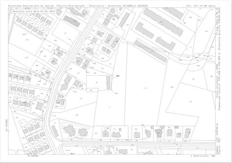 Mappa Catastale Storica Estratto Di Mappa Catastale Storico