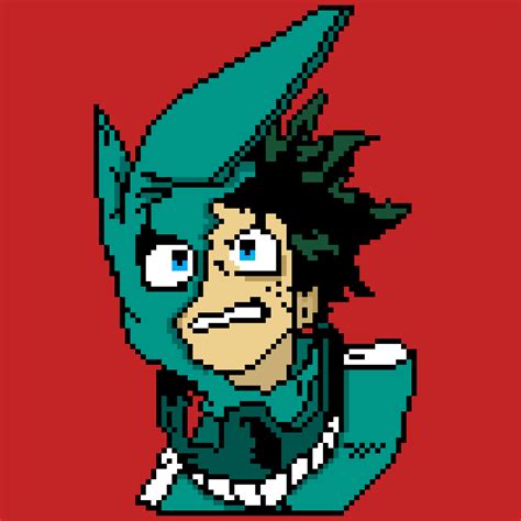 Pixel Art Deku