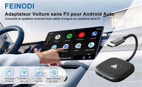 Adaptateur Android Auto Sans Fil Dongle Android Auto Sans Fil Pour