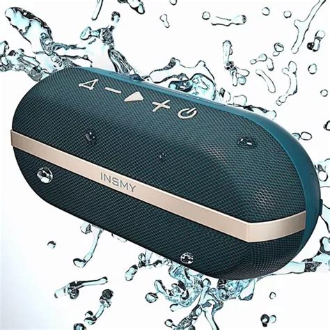 Alto falantes Bluetooth portáteis Insmy alto falante sem fio de 20 W