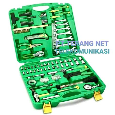 Jual Tekiro Perkakas Mekanik Mechanic Tools Set 130 Pcs Box Plastik