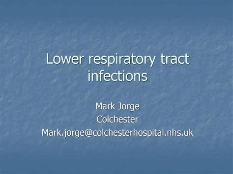 Ppt Lower Respiratory Tract Infections Powerpoint Presentation Free