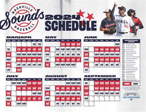 Nashville Sounds Schedule 2024 Caria Madeline