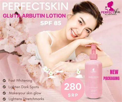 PERFECT SKIN GLUTA ARBUTIN BODY LOTION SPF 85 Lazada PH