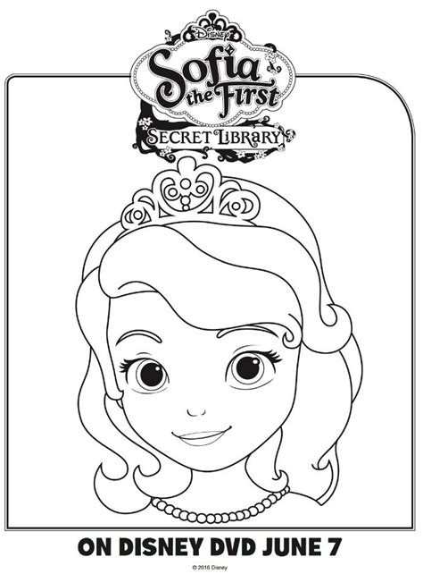 Disney Sofia the First Coloring Page | Sofia the first, Coloring pages ...