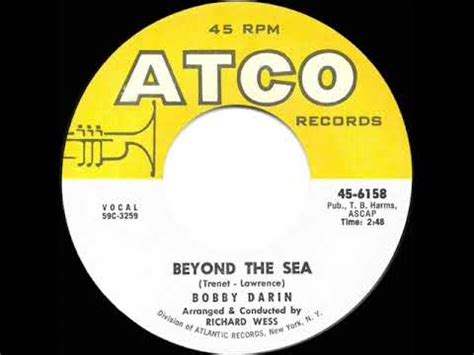 Hits Archive Beyond The Sea Bobby Darin Youtube