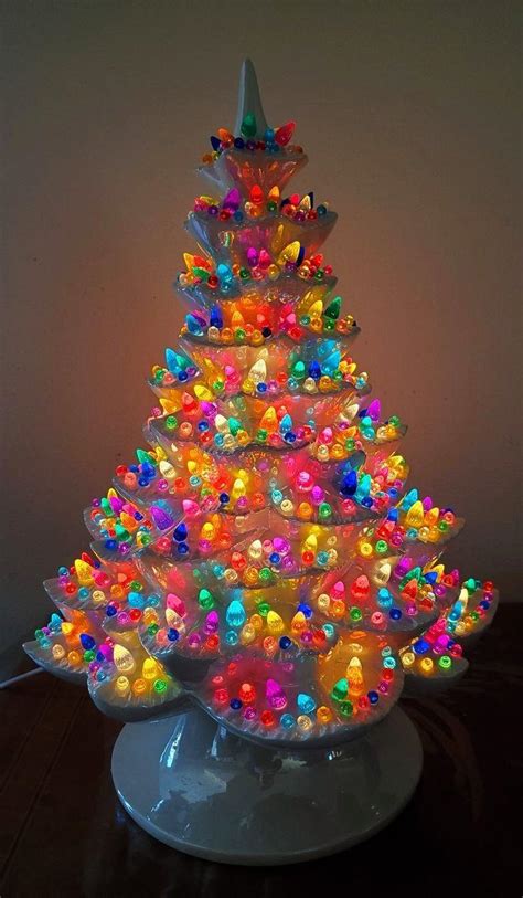 Small Ceramic Light Up Christmas Tree 🎅 🎄 🌟 R Christmasdecorating