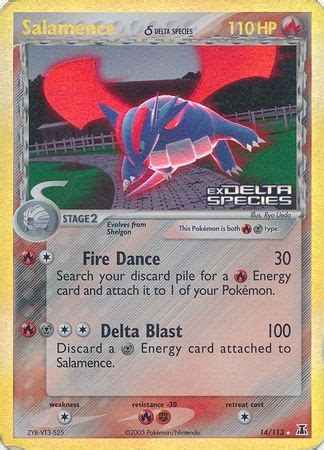 Salamence Delta Species Pokemon TrollAndToad