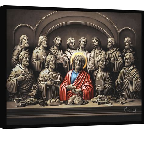 Quadro Jesus E Os Disc Pulos Quadrosdecorativos