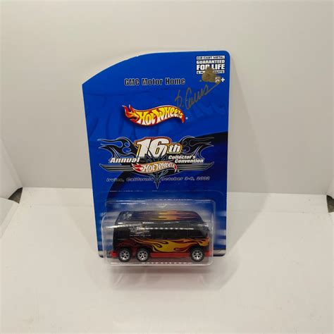 2002 Hot Wheels 16th Annual Collectors Convention Gmc Motor Home Signed Read Description Kev