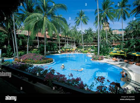 swimmingpool of hotel patong merlin island of ko phuket thailand ...