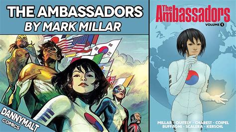 The Ambassadors Volume 1 By Mark Millar 2023 Comic Story Explained Youtube