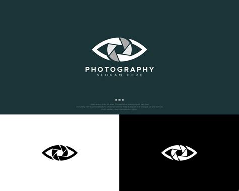 Premium Vector | Photography logo design template