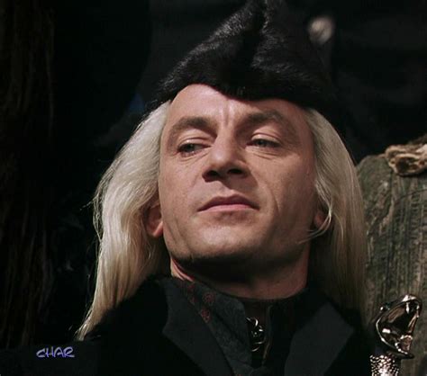 Lucius Malfoy At Quidditch Lucius Malfoy Jason Isaacs Malfoy Harry