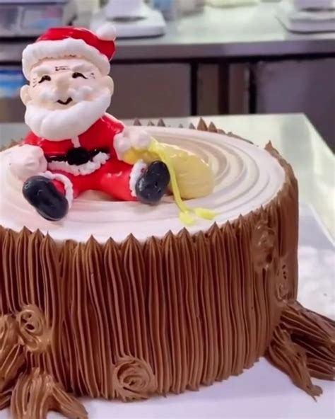 Christmas Cake Santa Claus Winter Cake Artofit