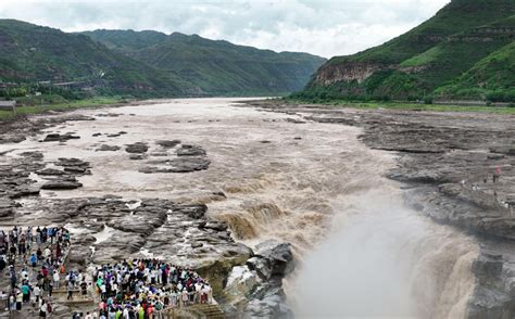 Photos Chine Paysage De La Cascade Hukou Chine Informations