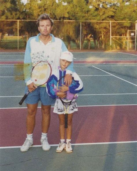 Maria Sharapovas Childhood Photo With Her Father Yuri In Their First