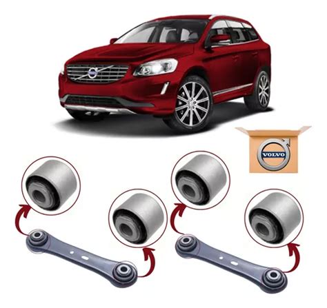 Kit Bucha Braço Reto Traseiro Volvo Xc60 2010 2011 2012 2013