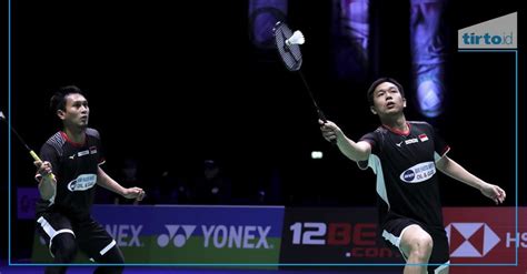 Hasil Swiss Open 2019 Hendra Ahsan Lolos 16 Besar