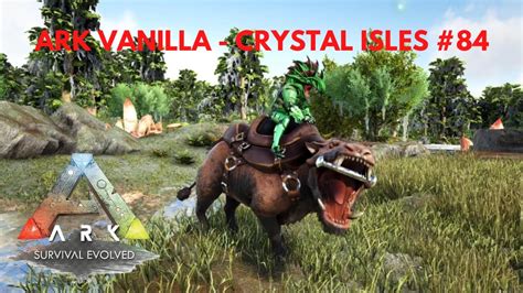 Ark Vanilla Crystal Isles 84 L Domando O ComilÃo Daeodon L Youtube