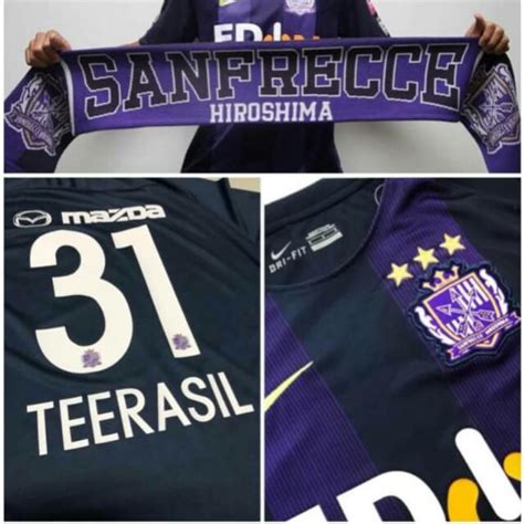 Nike Japan Sanfrecce Hiroshima 2018 Home Kit Player Version Men S