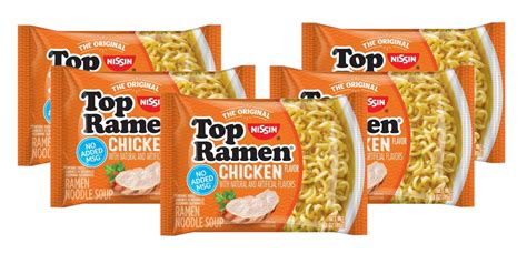 Nissin Top Ramen The Original Chicken Flavor Ramen Noodle Soup 18 Oz