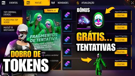 Urgente Gire Gr Tis Evento Do Top Criminal Verde Tokens Em Dobro