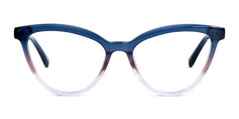 HART 7 - Blue Cat Eye Glasses Frames | Specscart