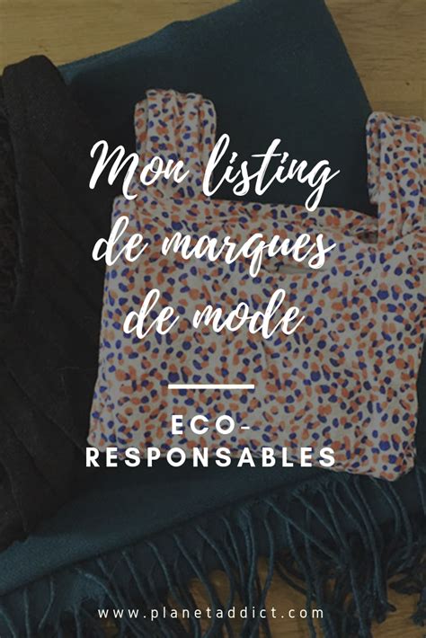 Marques De Mode Thiques Cologiques Et Locales Planet Addict