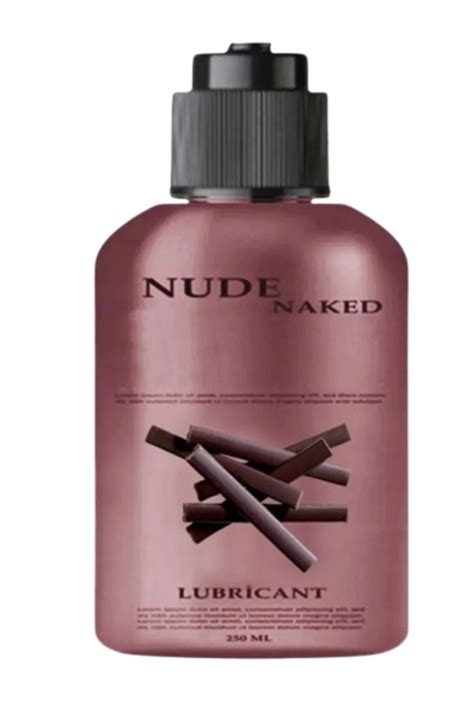 Nude Naked Çikolata Aromalı Yetişkin Kayganlaştırıcı Uzun Ömürlü Su Bazlı Kayganlaştırıcı 250 ml