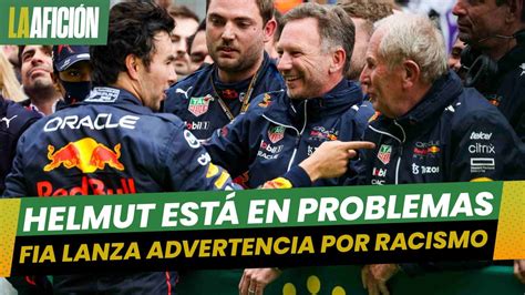 Helmut Marko Recibe Advertencia De La Fia Por Sus Comentarios Contra