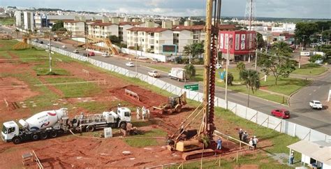 Iniciada Fase Importante Da Constru O Do Viaduto Da Br Que Ligar