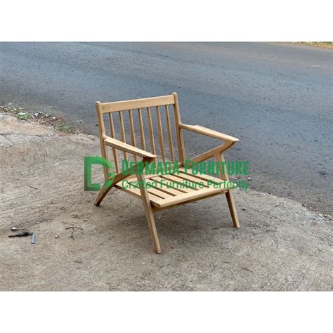 Jual KURSI SANTAI Z KAYU JATI SOFA CAFE MINIMALIS SOFA KURSI PELAMINAN