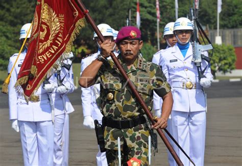 Sertijab Dankormar Antara Foto