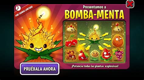 Plants Vs Zombies 2 Nueva Menta Activada Batallas Online 28 Youtube