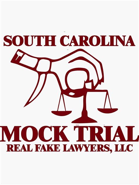 "UofSC Mock Logo" Sticker for Sale by USCMOCKTRIAL | Redbubble