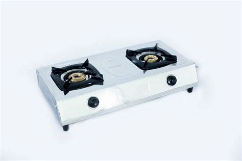 2 Two Burner Ss Lpg Gas Stove Pro Model With Jumbo Burner