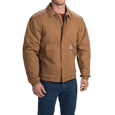 Carhartt Flame Resistant Midweight Canvas Dearborn Jacket For Men