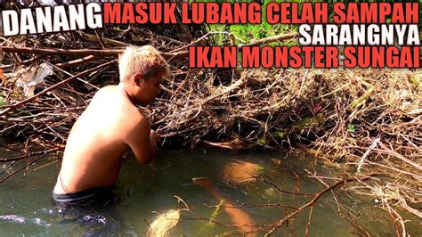 Berburu Menyelam Panen Ikan Besar Tawes Melem Di Lubang Sampah