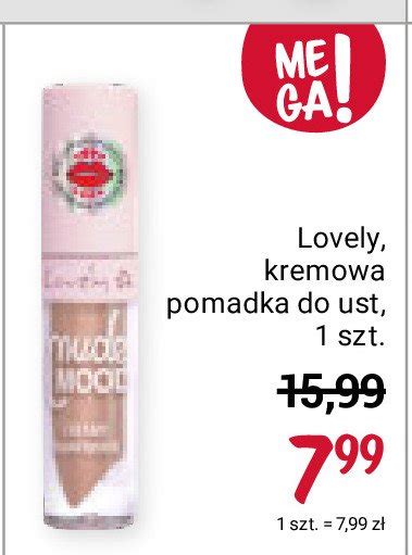 Kremowa Pomadka Do Ust Nr 1 LOVELY NUDE MOOD Cena Promocje Opinie