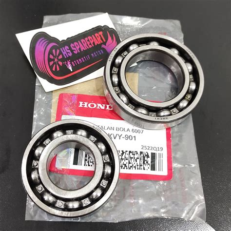 Bearing Kruk As Set Kiri Kanan KVY Honda Beat Karbu Bearing Beat