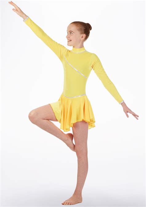 Tappers And Pointers Long Sleeve Skirted Dance Leotard Move Dance Us