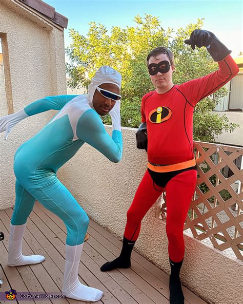 Mr. Incredible and Frozone Costume