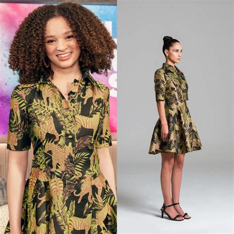 The Kelly Clarkson Show: March 2024 Hannah Love Lanier’s Printed Dress