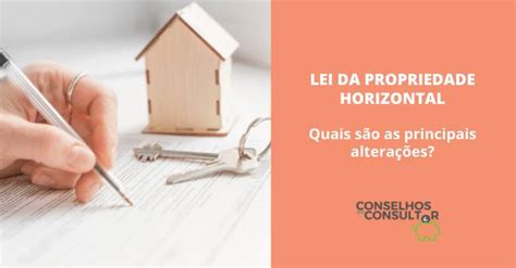 Principais Alterações à Lei Da Propriedade Horizontal Conselhos Do