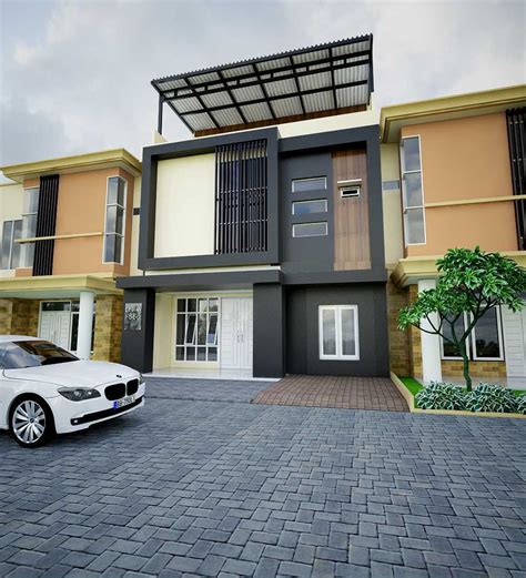 Desain Rumah Minimalis 2 Lantai 6x12 Desain Rumah